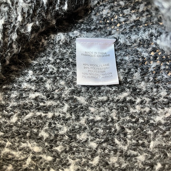 Helmut Lang Wool oversized Sweater in Dark Grey | Size L - Picture 3 of 4